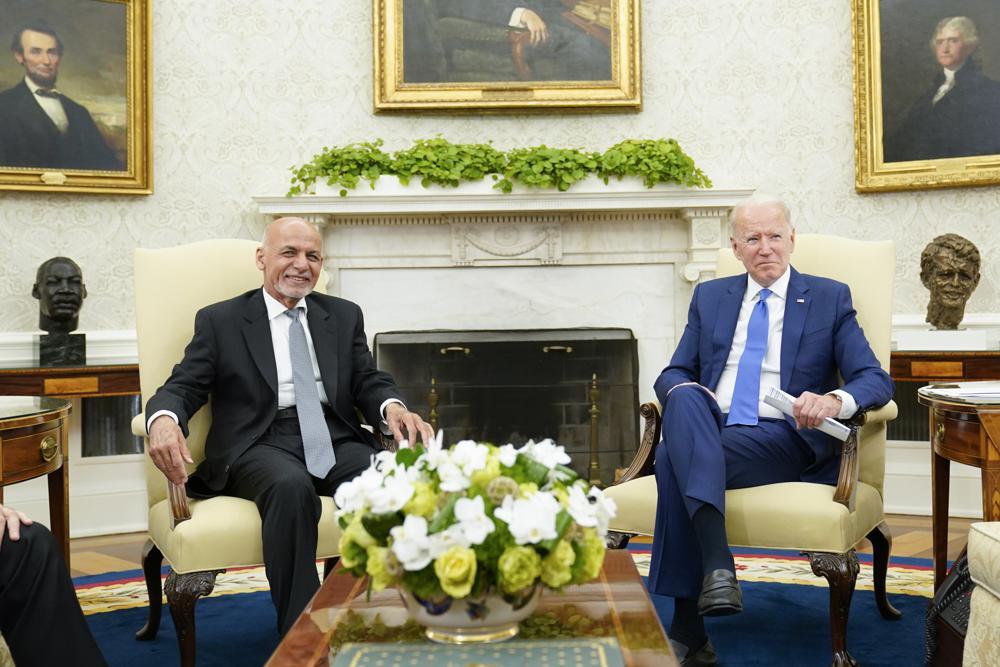 拜登与阿富汗总统会晤，表示撤军后不会停止对阿支持