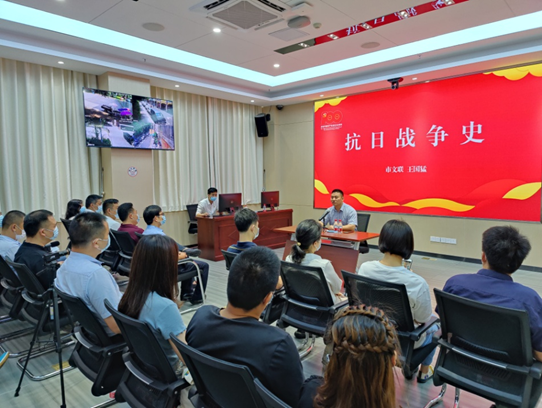 传承红色基因！市文联在马峦街道讲党课  