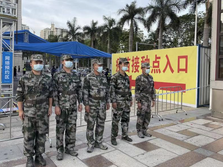 宝安民兵投身抗疫战场