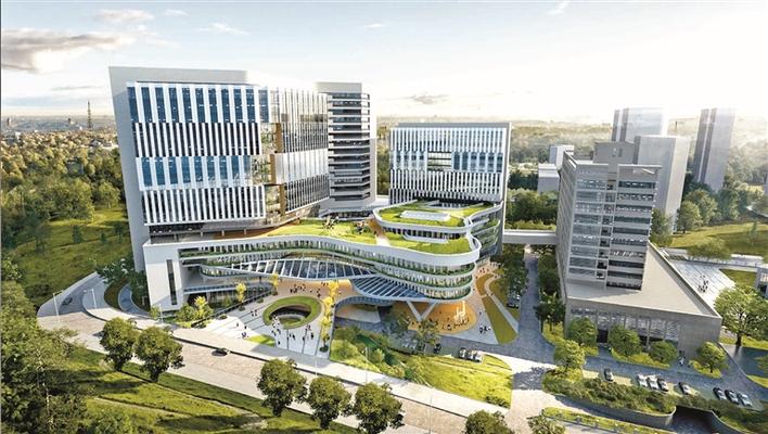 光明区中心医院续建工程进入攻坚阶段，计划2024年完工，新增600床位