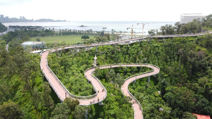 360°观山、海、城美景！香山云道鸡公山段明日开放！