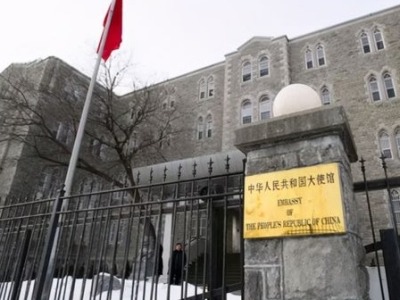 中使馆：加拿大等国政治闹剧凸现其在人权问题上有三个“差”