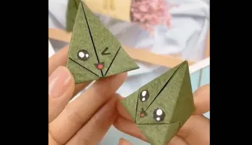 端午节，一起折个小粽子！