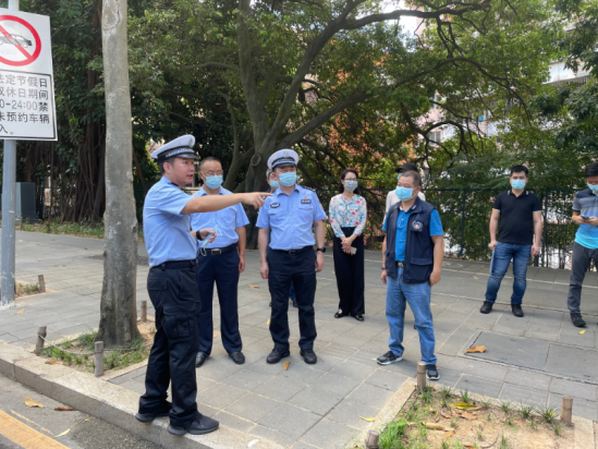 补短板办实事！罗湖区莲塘街道聚焦群众所需开展道路交通治理行动