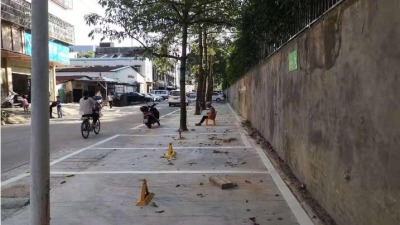车位多了，环境靓了！珠海市香洲区南屏镇广昌社区新翠路环境整治提升工程完工