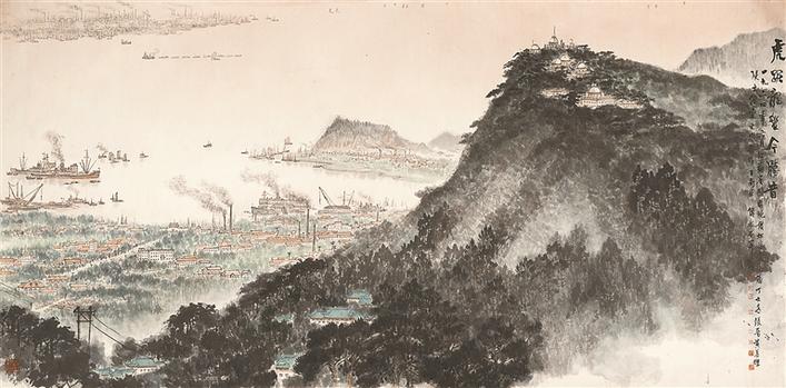 齐白石徐悲鸿等巨匠力作将在深展出《丹青百作绘辉煌：中展典藏近现代中国画名家精品展》7月10日举办  