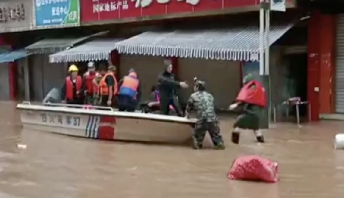 四川强降雨已致近59万人受灾