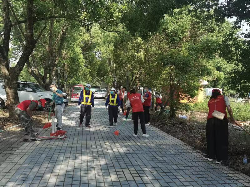 清积水、灭蚊虫、清理卫生死角  南澳办事处开展夏季爱国卫生专项行动