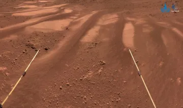 天问一号成功发射一周年，“祝融号”火星车行驶路线图及最新火星影像来了！