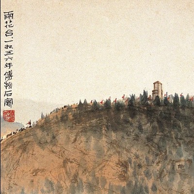 风展红旗如画！傅抱石红色主题展亮相