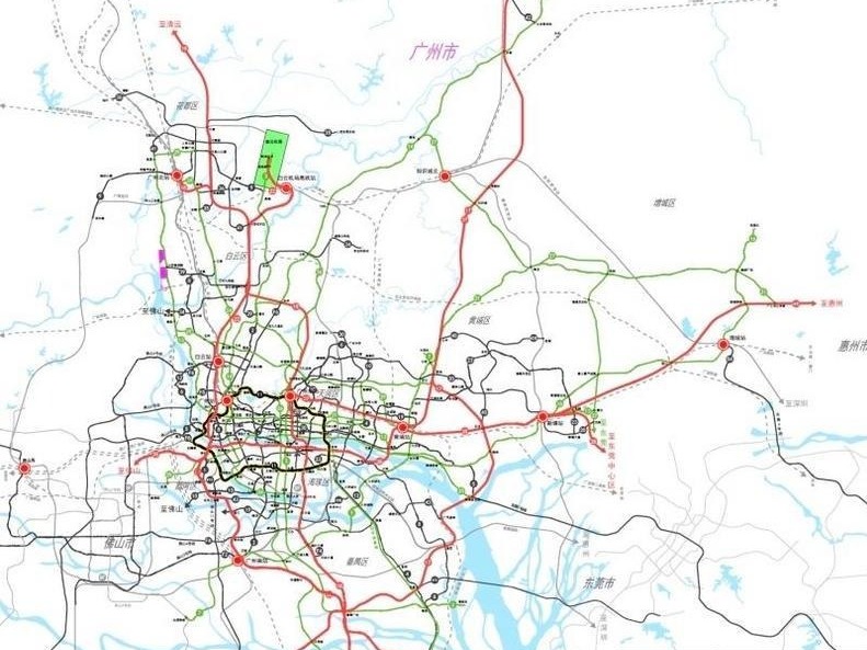 首度曝光！广州地铁新线网规划5条高速地铁、11条快速地铁