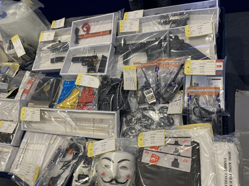 香港警方国安处拘捕9人涉嫌制造TATP炸弹谋恐袭