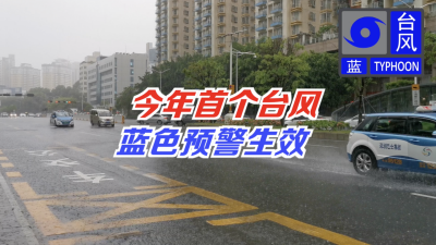 深圳今年首个台风蓝色预警生效，全市进入台风戒备状态