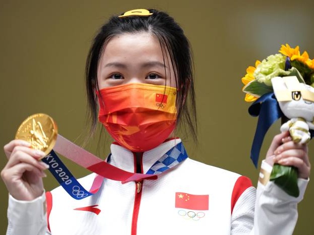 杨倩射落东京奥运首金 ！ “别人家的孩子”，中国的骄傲！