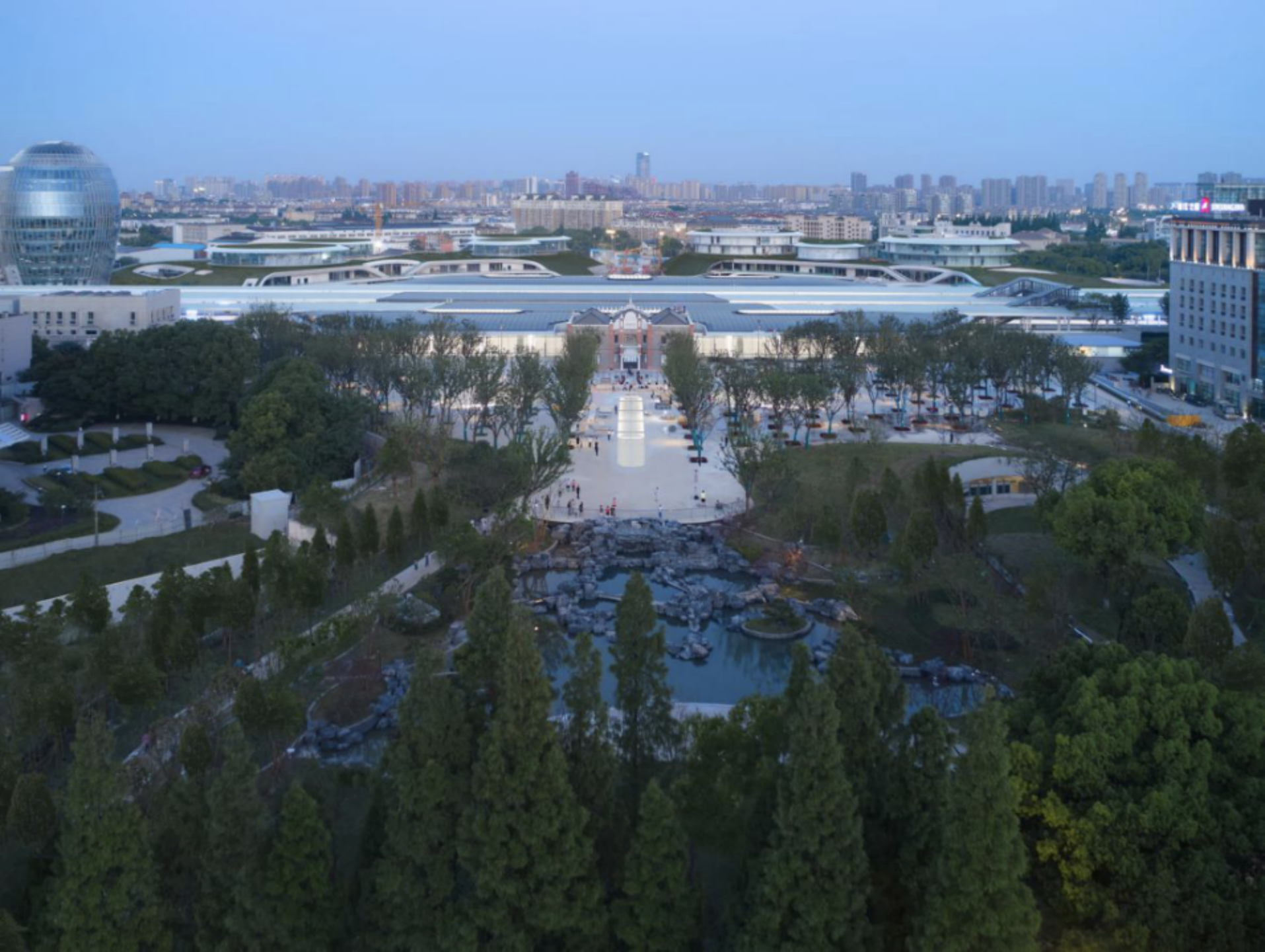 MAD建筑事务所“森林中的火车站”——嘉兴火车站启用通车