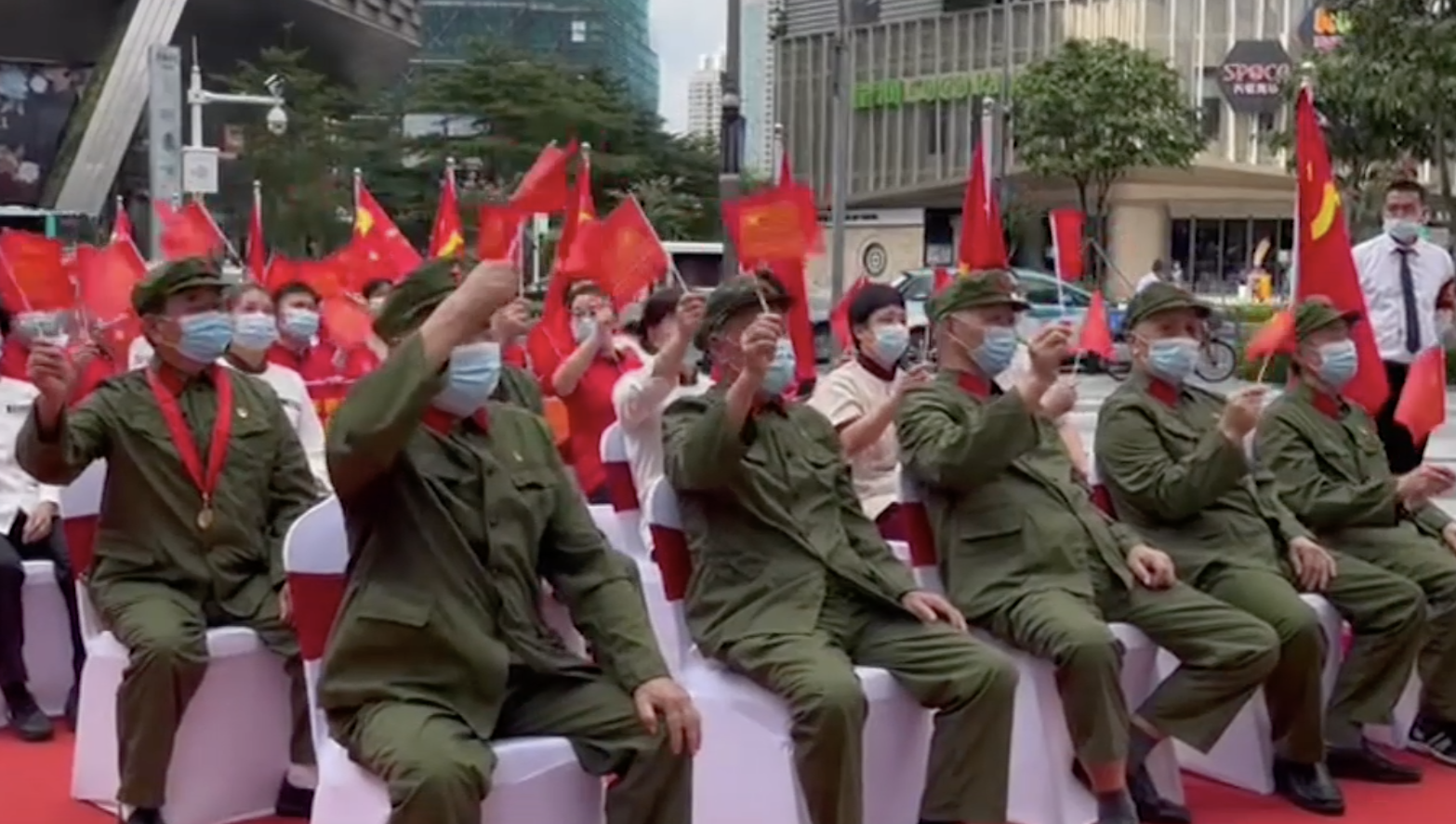 祝福党的百年华诞！深圳全城收看庆祝中国共产党成立100周年大会直播