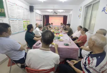 景田社区举行退伍军人茶话会              