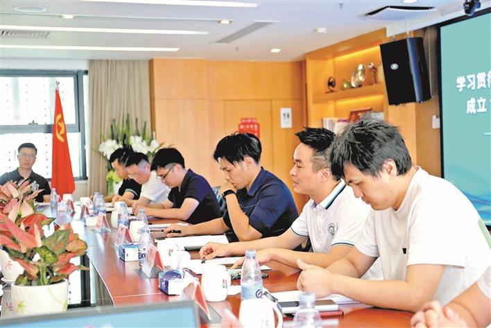团区委组织青年企业家学习座谈  牢记殷切期望 履行社会责任