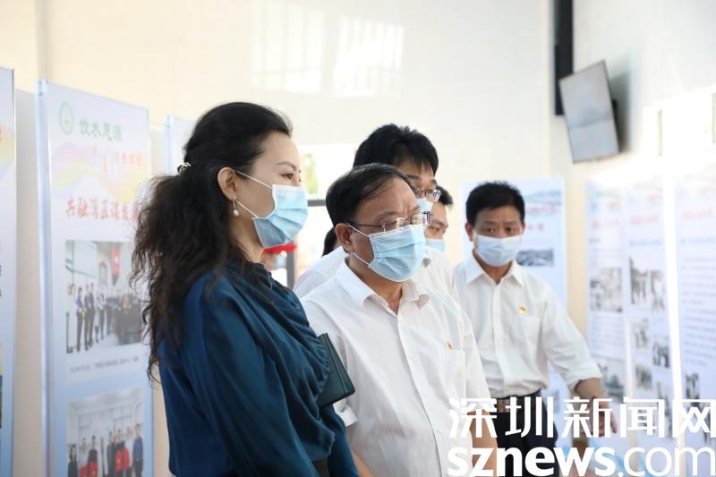 追忆峥嵘岁月 东湖街道举办“饮水思源 红色印记”主题展览 