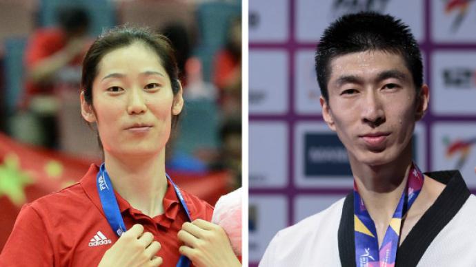 双旗手！朱婷、赵帅担任东京奥运会开幕式中国体育代表团旗手