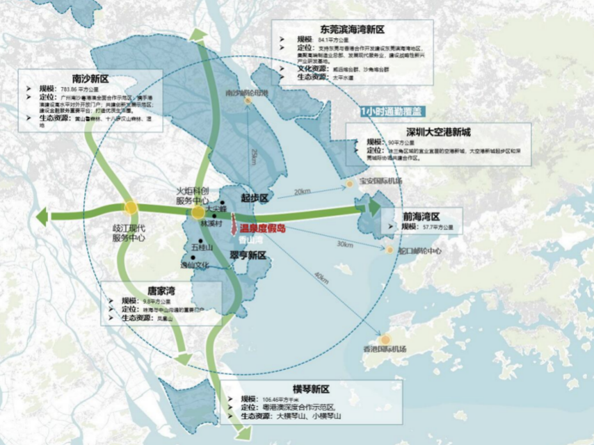 前海对岸将规划22平方公里香山湾温泉度假岛，全球招募设计团队