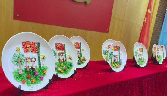 “童心向党，快乐成长” 圩镇社区开展儿童手工DIY活动