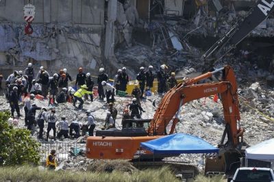 美国迈阿密塌楼事故死亡人数升至36人，仍有109人失联