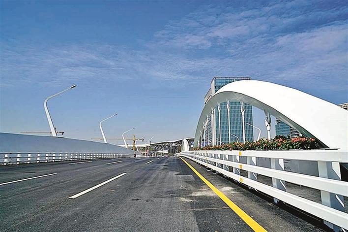 深圳国际会展中心再添新风景  7#钢结构景观桥将于7月底以全新面貌亮相