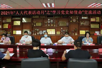 学党史，明初心，强履职！ 上村人大代表社区联络站举行党史学习教育专题交流会            