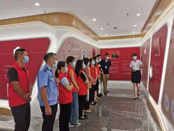 凤凰街道机关第五党支部党员学党史强纪律转作风  
