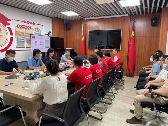黄贝之声 | 黄贝岭社区与共建单位罗湖区信访局开展专题党课学习  