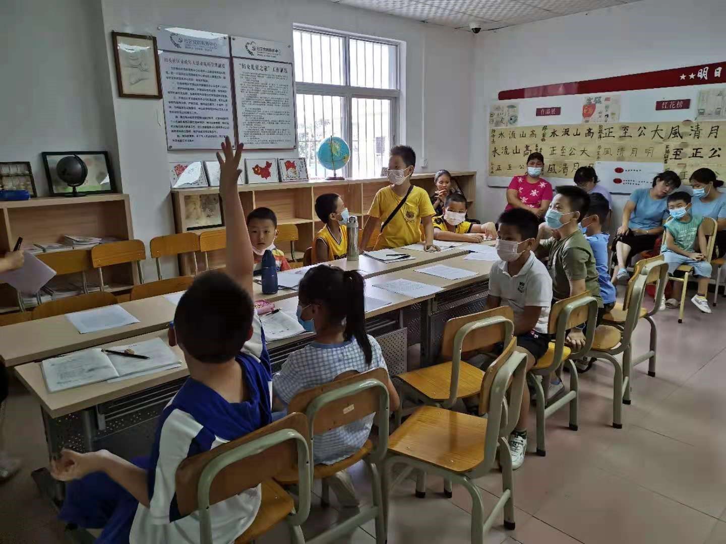 安全一夏，快乐童行  石井街道田头社区举行暑期“四点半课堂”开班仪式