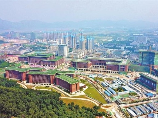走进重点工程现场 | 中山大学深圳校区年底基本完工 四大建筑各有特色