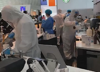 深圳机场防护有多到位？网友：满满的安全感！！