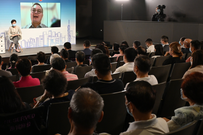 林郑月娥出席《施政报告》公众谘询活动