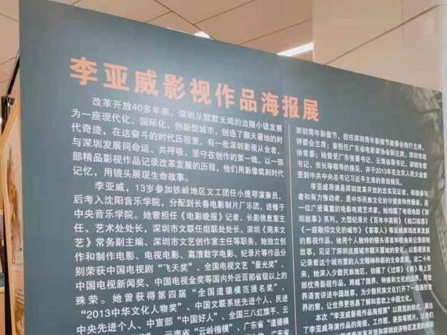 李亚威影视作品海报展开展