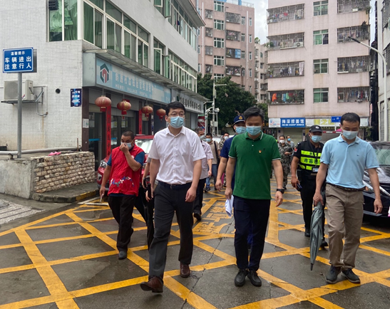 织密疫情防控网 罗湖清水河街道开展密闭休闲场所关停巡查行动