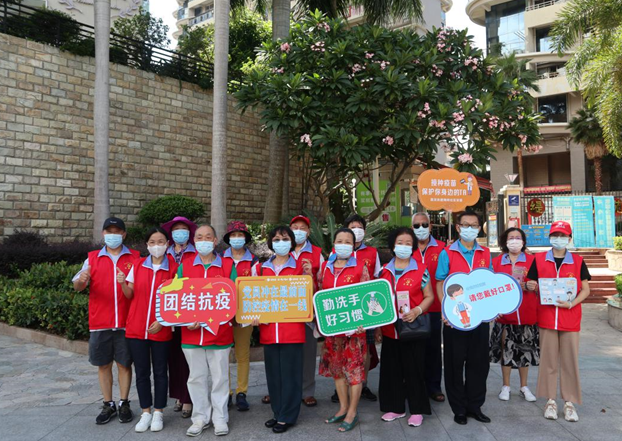 筑牢群防群控防线  莲花街道梅岭社区走街窜巷立体化开展疫情防控宣传