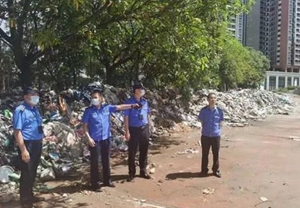 是谁偷倒建筑垃圾？速度！街道执法队化身“侦探”破案 