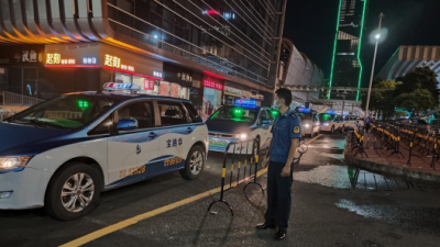 深圳北站西广场晚间增设出租车上客点，每小时可疏散旅客500人