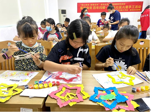 龙田老坑社区儿童暑期系列活动圆满结束  