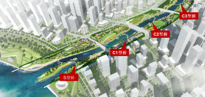 开工！前海桂湾公园将增添4座步行景观桥