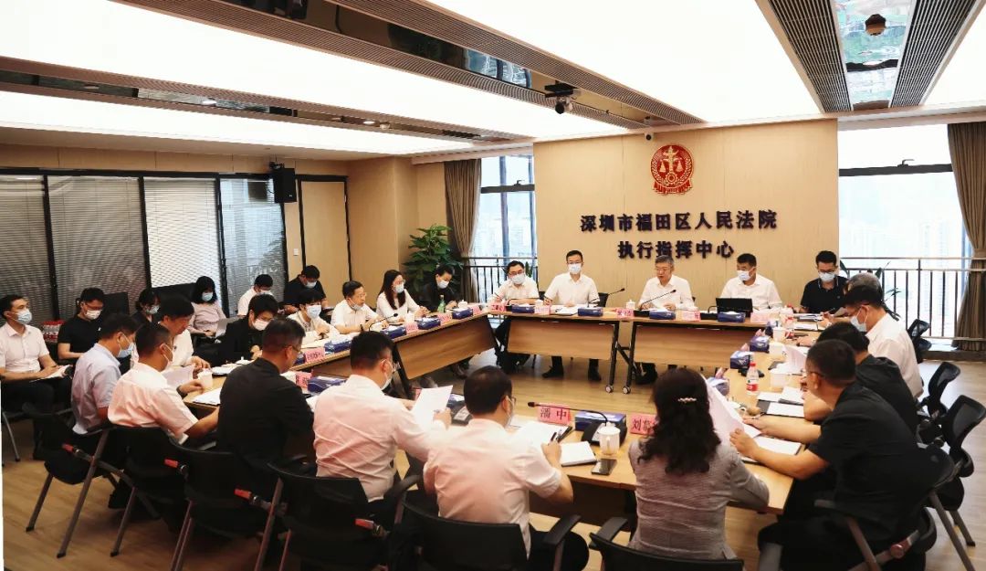 市中院党组书记、院长张应杰到福田法院调研诉源治理工作  