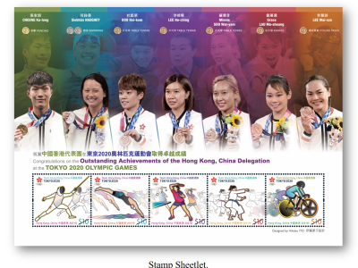 香港邮政将发行奥运特别邮票