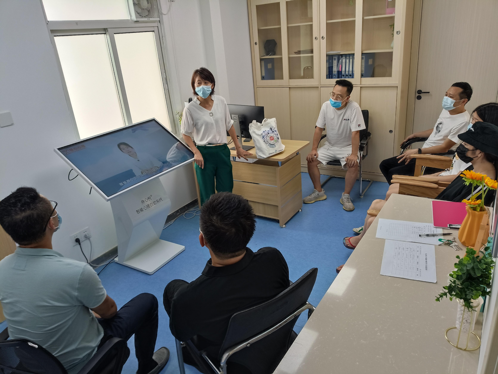 沙盘游戏促进心理健康，福保司法所组织社区矫正对象开展集中教育活动