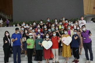 笋岗义工联组织中秋活动 用爱心传递公益的心