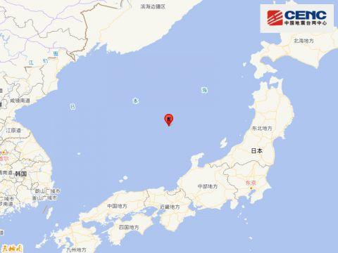 日本本州东部海域发生6.1级地震