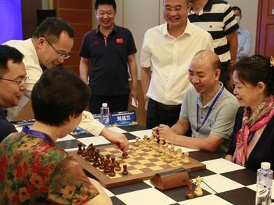 12名国象大师！深圳罗湖国际象棋奥赛元老邀请赛开幕