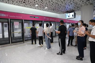 深圳机场卫星厅举行启用前首次综合演练