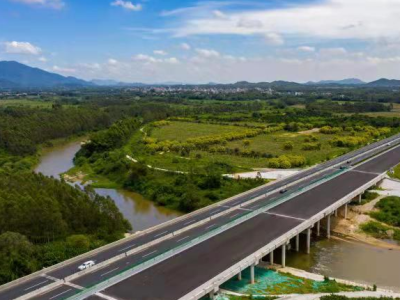 阳茂高速改扩建项目桥梁工程完工， 预计年底建成通车